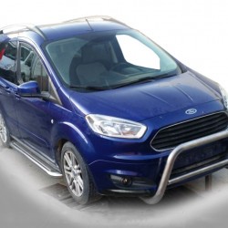 Передній захист WT005 (нерж) для Ford Courier 2014-2023 рр