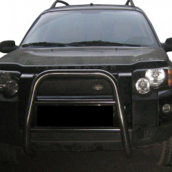 Кенгурятник QT008 (нерж) для Land Rover Freelander II