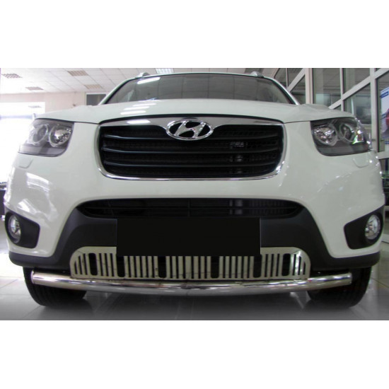 Передній захист ST008-Special (нерж.) для Hyundai Santa Fe 2 2006-2012рр