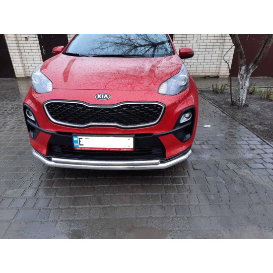 Передній захист ST014 (нерж) для Kia Sportage 2015-2021 рр