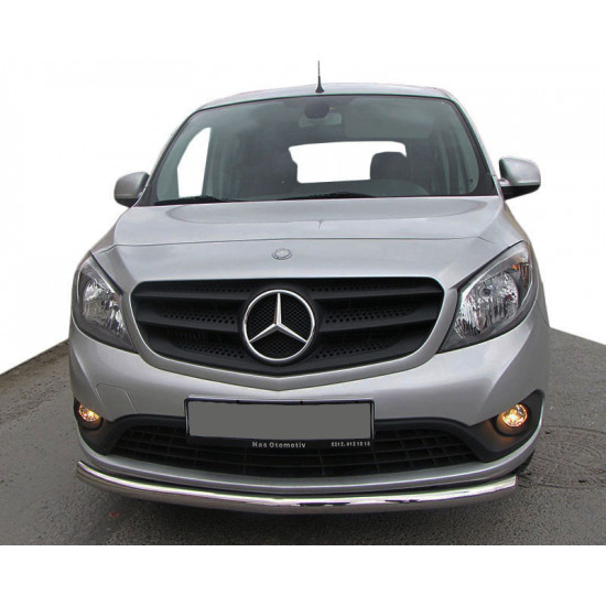 Передній захист ST008 (нерж.) для Mercedes Citan 2013-2021 рр