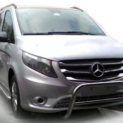 Кенгурятник WT005 (нерж.) для Mercedes Vito / V-class W447 2014-2024 рр