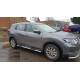 Бічні труби (2 шт, нерж) для Nissan X-trail T32 / Rogue 2014-2021 рр