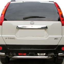 Задні кути з центральної AK0073 (2 шт., нерж.) для Nissan X-trail T31 2007-2014рр