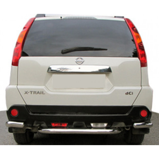 Задні кути з центральної AK0073 (2 шт., нерж.) для Nissan X-trail T31 2007-2014рр