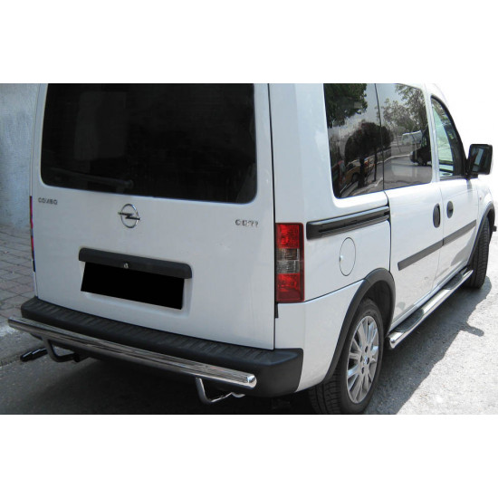 Задня дуга AK002 (нерж.) для Opel Combo 2002-2012 рр