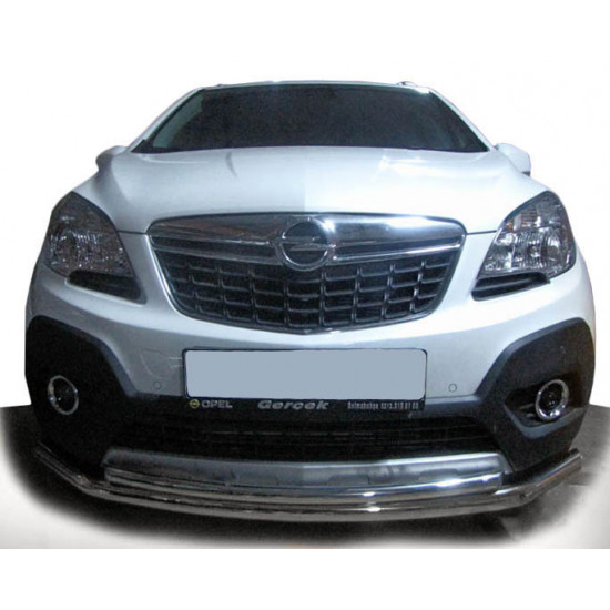 Передній захист ST014 (нерж) для Opel Mokka 2012-2021 рр