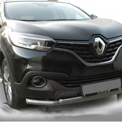 Передній захист ST014 (нерж) для Renault Kadjar