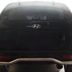 Задня дуга AK004 (нерж.) для Hyundai Santa Fe 1 2000-2006 рр