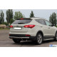 Задні кути AK-003-Подвійний (нерж.) для Hyundai Santa Fe 3 2012-2018рр