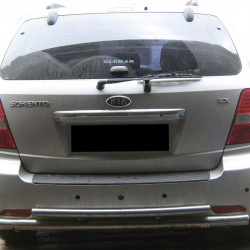 Задня дуга AK002-Подвійний (нерж.) для Kia Sorento 2002-2009 рр