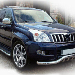 Передня дуга ST011 (нерж.) для Toyota Land Cruiser Prado 120