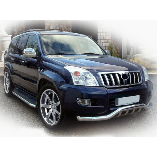 Передня дуга ST011 (нерж.) для Toyota Land Cruiser Prado 120