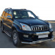 Передня дуга ST014 (нерж.) 60/42 мм для Toyota Land Cruiser Prado 120