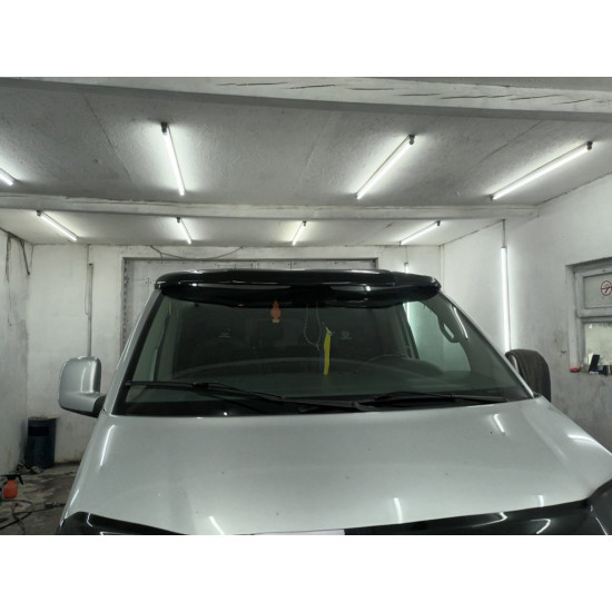 Козирьок на лобове скло (під фарбування) для Volkswagen T5 Caravelle 2004-2010 рр