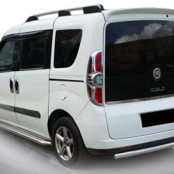 Задня дуга AK002 (нерж.) для Fiat Doblo II 2010-2022 рр