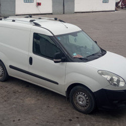 Поперечены на рейлінги без ключа (2 шт) Сірий для Fiat Doblo II 2010-2022 рр