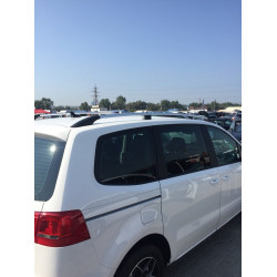Рейлінги Хром (турецький дизайн) Пластикова ніжка для Volkswagen Sharan 2010-2024 рр
