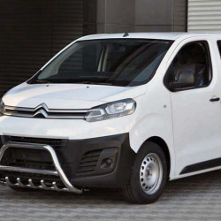 Кенгурятник WT003 (нерж) для Toyota Proace 2017-2024 рр