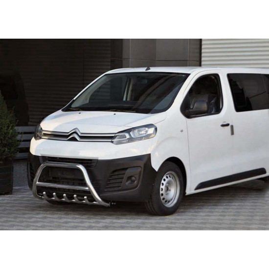 Кенгурятник WT003 (нерж) для Toyota Proace 2017-2024 рр