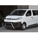 Кенгурятник WT003 (нерж) для Toyota Proace 2017-2024 рр