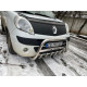 Кенгурятник WT003/004 (нерж.) з написом, 60 мм для Renault Kangoo 2008-2020 рр