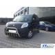 Кенгурятник WT003/004 (нерж.) з написом, 60 мм для Renault Kangoo 2008-2020 рр