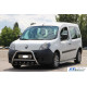 Кенгурятник WT003/004 (нерж.) з написом, 60 мм для Renault Kangoo 2008-2020 рр