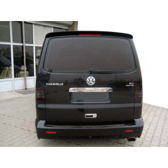 Задня цілісна накладка Gecme-model (під фарбування) для Volkswagen T5 Transporter 2003-2010 рр