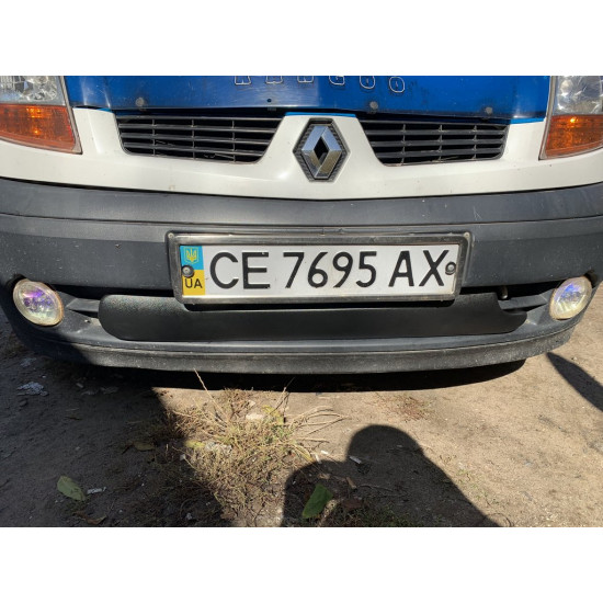 Зимова решітка нижня (2003-2008) Глянсова для Renault Kangoo рр