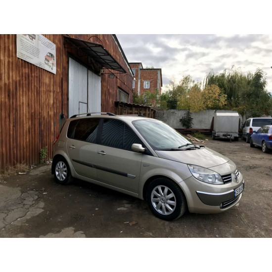 Рейлінги Хром (2 шт) Довга база (Grande) для Renault Scenic/Grand 2003-2009 рр