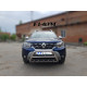 Кенгурятник без напису WT003 (нерж.) для Renault Duster 2018-2024 рр