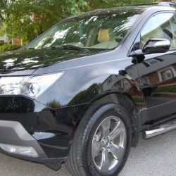 Бічні труби (2 шт, нерж) для Acura MDX 2007-2013рр