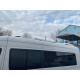 Рейлінги DD 265 см, Чорний мат, пластикова ніжка для Mercedes Sprinter W907/W910 2018-2024 рр