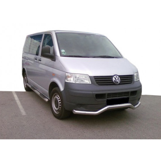 Нижня губа хвиля ST007 (нерж) для Volkswagen T5 Transporter 2003-2010 рр