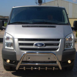 Кенгурятник WT003 (2006-2014, нерж.) для Ford Transit рр