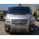 Кенгурятник WT003 (2006-2014, нерж.) для Ford Transit рр