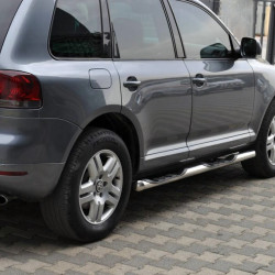 Бічні труби (2 шт., нерж) для Volkswagen Touareg 2002-2010 рр