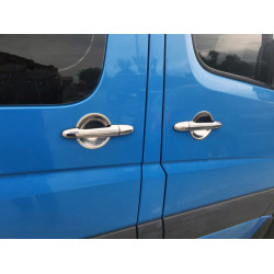 Хром під ручки (4 шт, нерж) для Volkswagen Crafter 2006-2017рр
