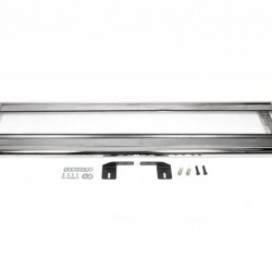Бокові пороги Premium (2 шт., нерж.) Ø51 для Chrysler Voyager 2001-2007 рр