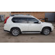 Бокові пороги Premium (2 шт., нерж.) Ø60 для Nissan X-trail T31 2007-2014рр