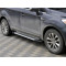 Бокові пороги Allmond Grey (2 шт., алюм.) для Ford Kuga 2008-2013 рр