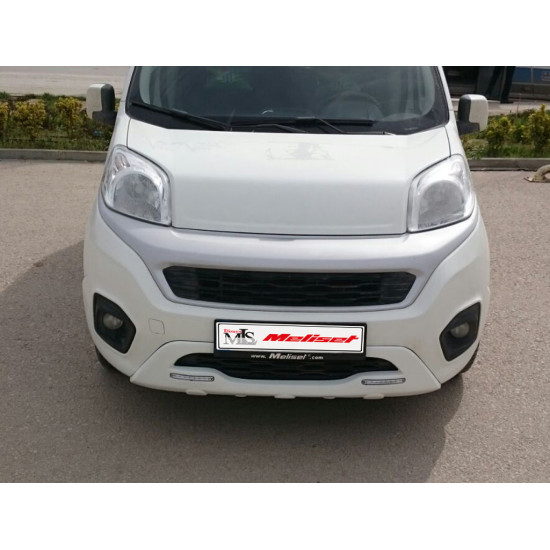 Передня губа LED (2014-2024 під фарбування) для Fiat Fiorino/Qubo рр