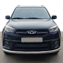 Передняя захист ST008 (нерж) для Chery Tiggo 3