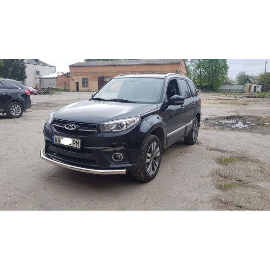 Передняя захист ST008 (нерж) для Chery Tiggo 3