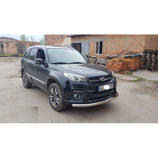 Передняя захист ST008 (нерж) для Chery Tiggo 3