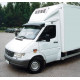 Козирьок на лобове скло (чорний глянець, 5мм) для Mercedes Sprinter W901-905 1995-2006 рр