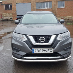 Передняя захист ST008 (нерж) для Nissan X-trail T32 / Rogue 2014-2021 рр