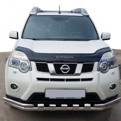 Передній захист ST015 (нерж.) для Nissan X-trail T31 2007-2014рр