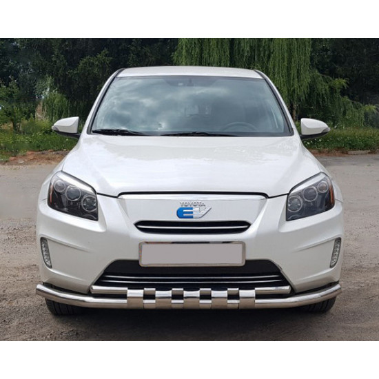 Передній захист ST015 (нерж.) для Toyota Rav 4 2006-2013 років